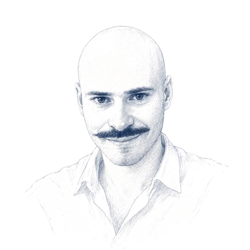 Portrait illustré de Swan Julien Remaud
